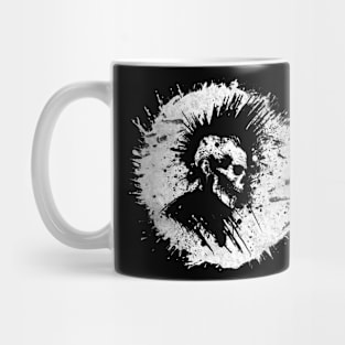 "Echoes of Anarchy" - Skull Mohawk Tee Mug